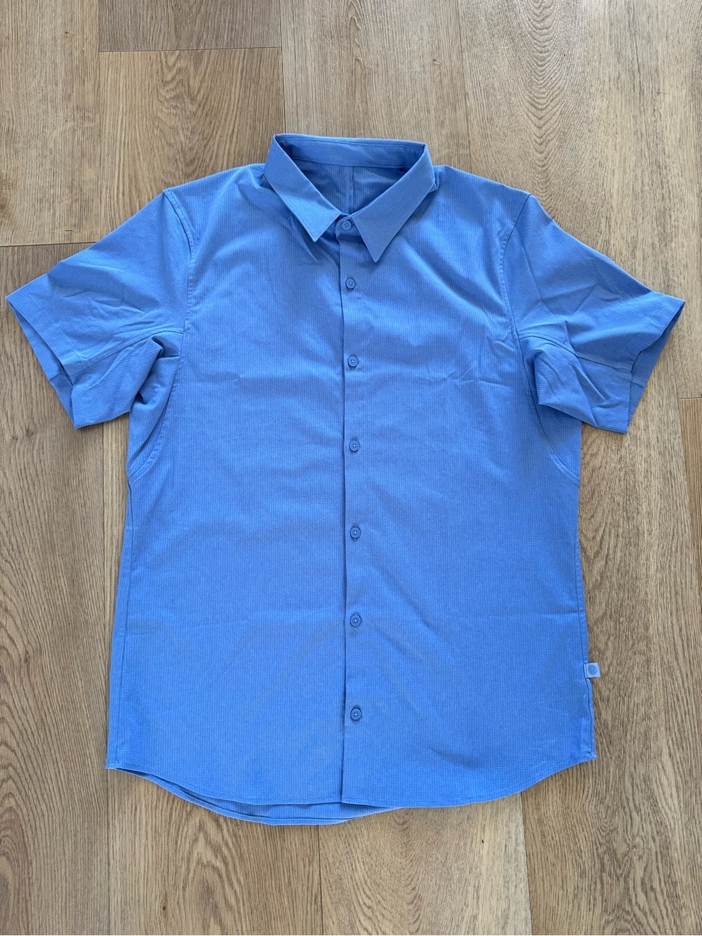Lululemon Airing Easy Short-Sleeve Shirt Button Up XL Quick Dry